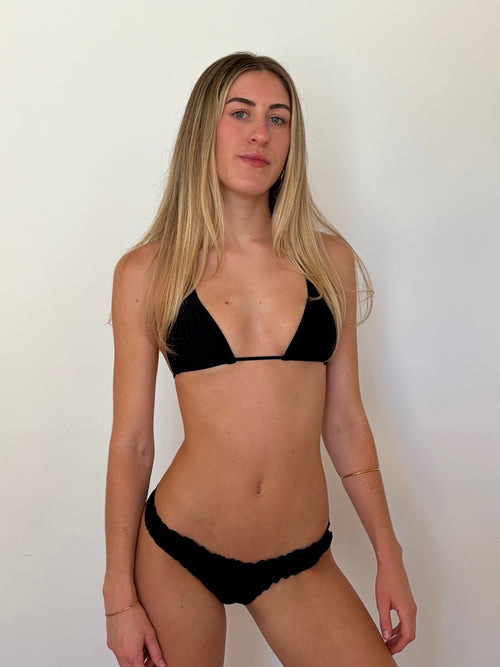 Diamond Bikini Top - Black